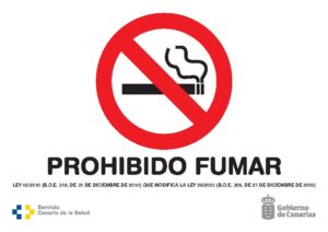 Prohibido fumar (tamaño A7)