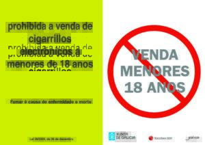 Prohibida la venta de cigarrillos electrónicos a menores de 18 años