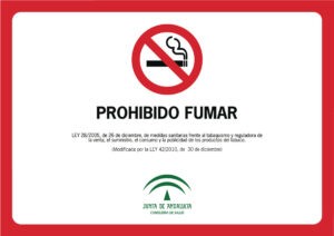 Prohibido fumar (horizontal)